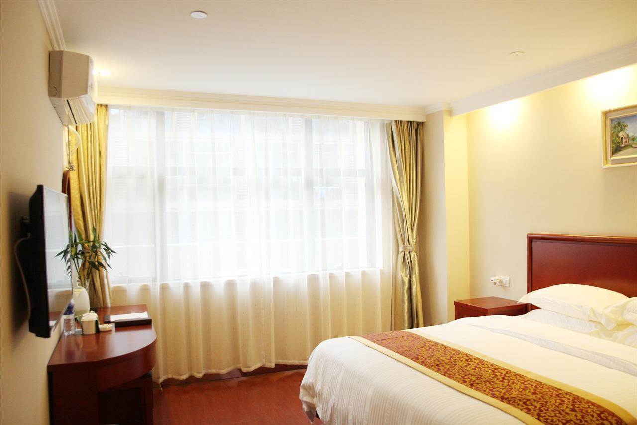 Greentree Inn Zhejiang Taizhou Tiantai Bus Station Express Hotel Kültér fotó