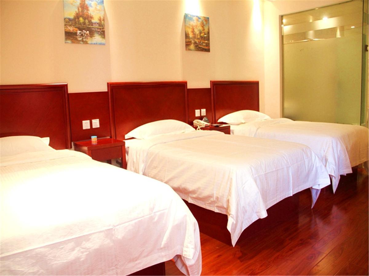 Greentree Inn Zhejiang Taizhou Tiantai Bus Station Express Hotel Kültér fotó