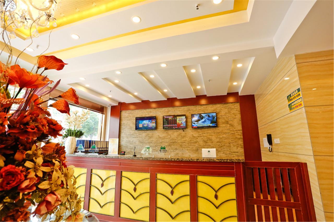 Greentree Inn Zhejiang Taizhou Tiantai Bus Station Express Hotel Kültér fotó