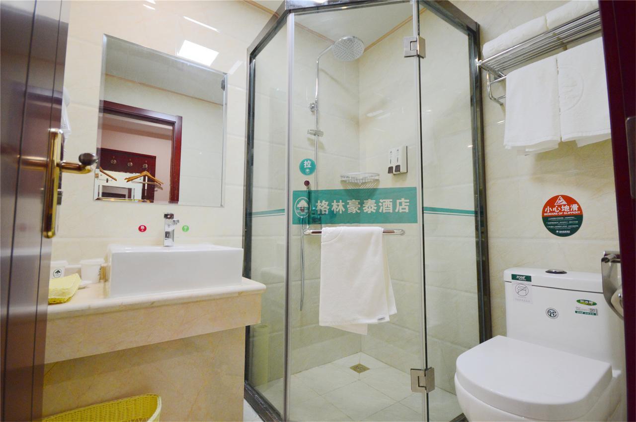 Greentree Inn Zhejiang Taizhou Tiantai Bus Station Express Hotel Kültér fotó