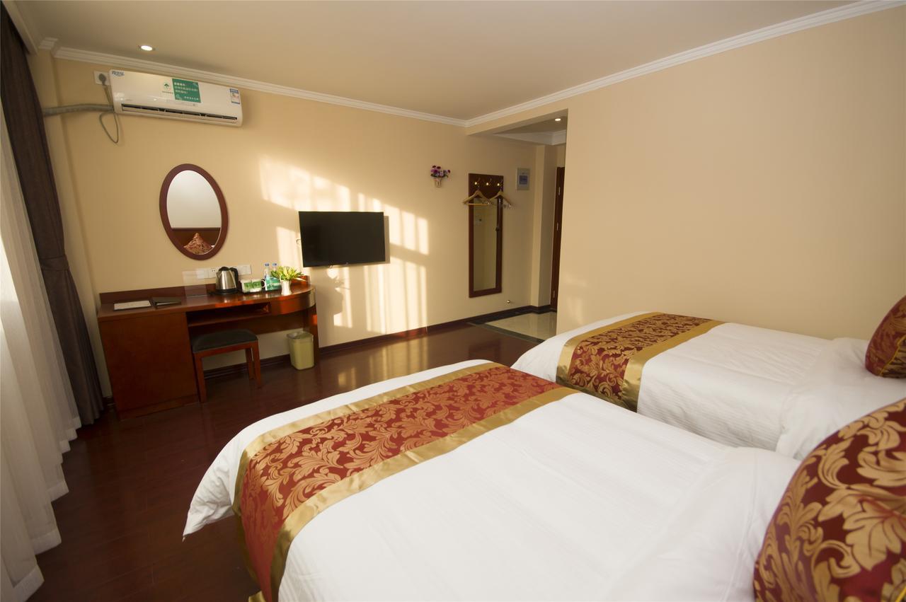Greentree Inn Zhejiang Taizhou Tiantai Bus Station Express Hotel Kültér fotó