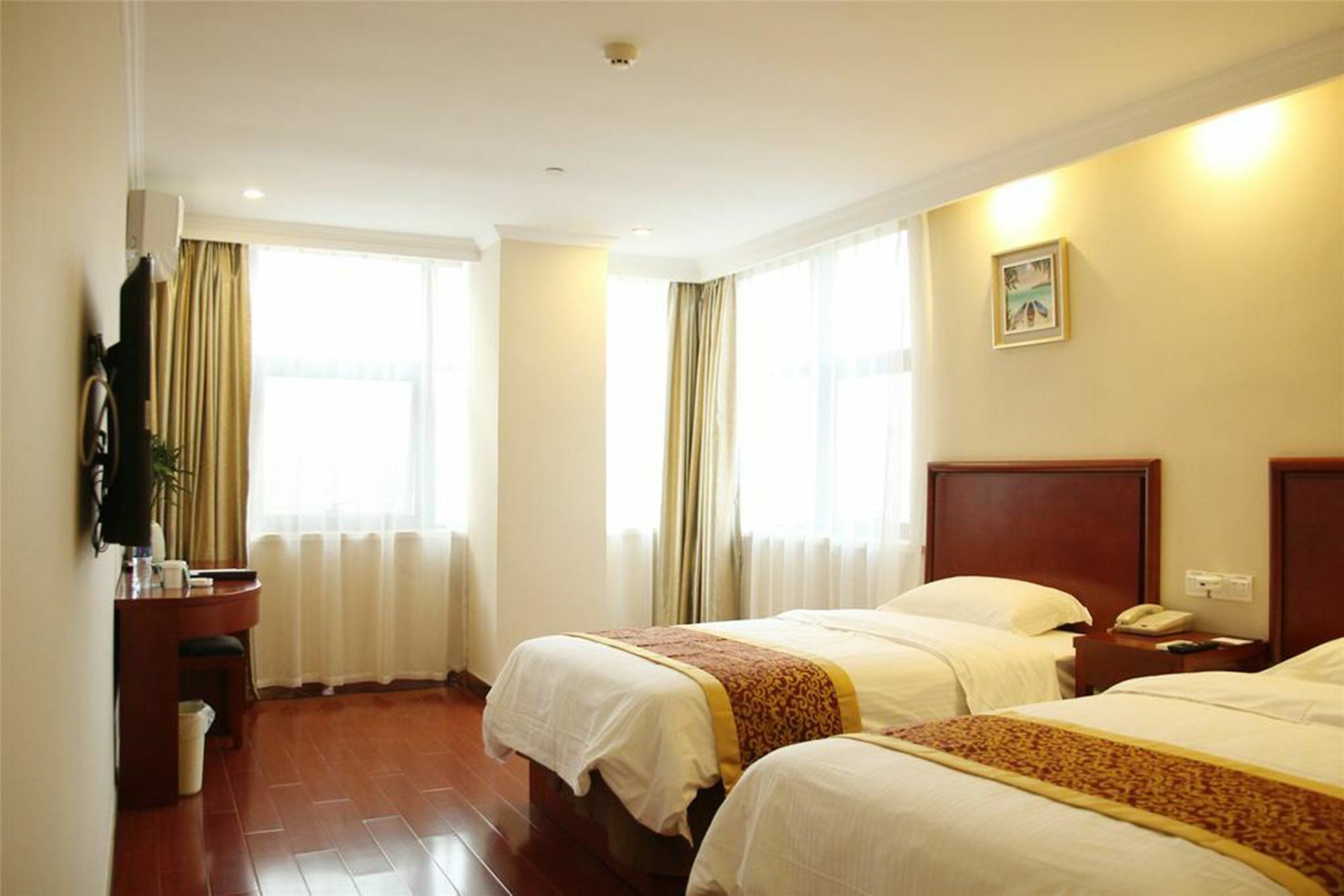 Greentree Inn Zhejiang Taizhou Tiantai Bus Station Express Hotel Kültér fotó